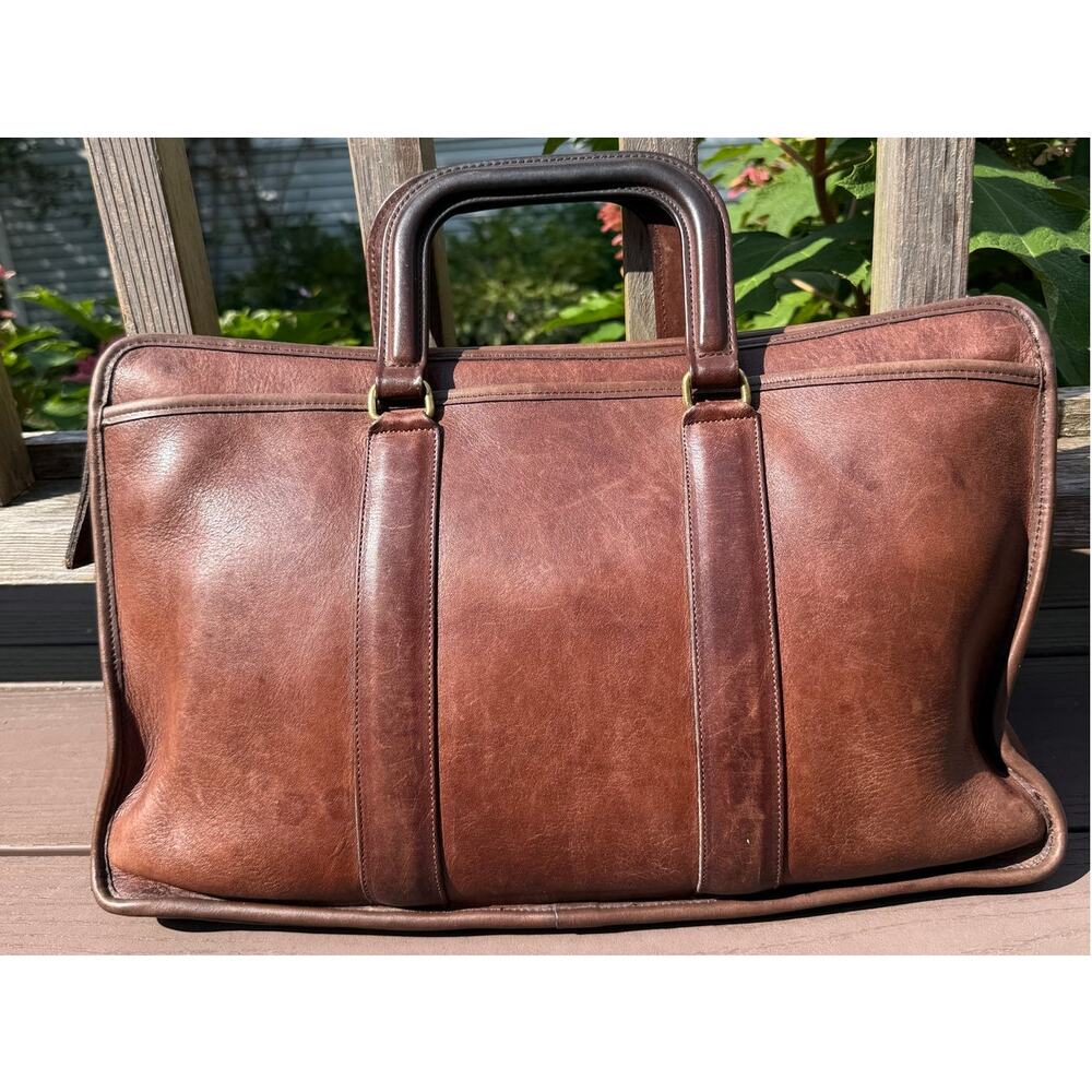 Vintage Coach Embassy Briefcase Style Bag - Picture 2 of 10